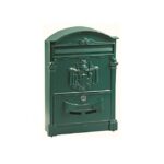 Boîte aux lettres rétro aluminium inoxydable métallique