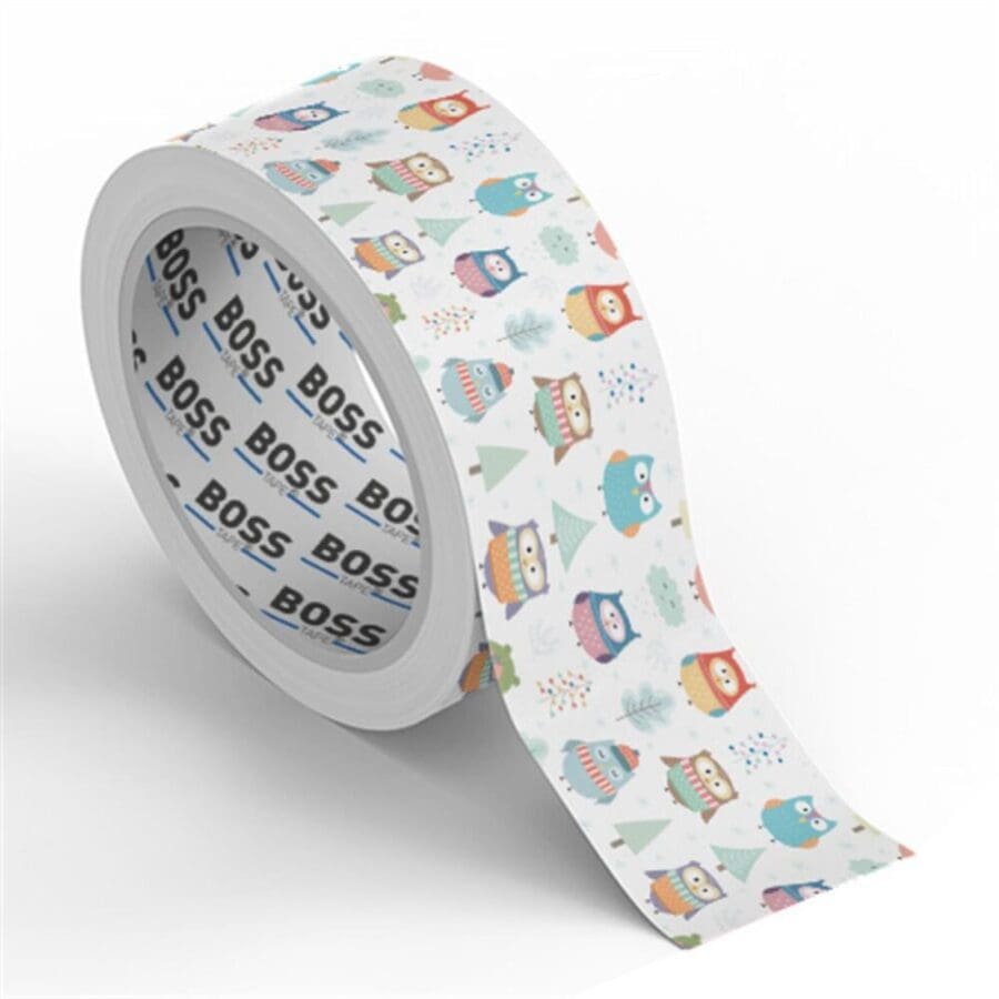 Ruban adhésif décoratif BOSS TAPE HIBOU 45mmx25m – Image 2