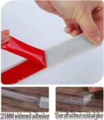 Barrière douche adhésive blanche 30mmx2m stop eau – Image 4