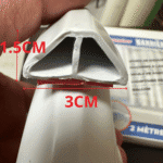 Barrière douche adhésive blanche 30mmx2m stop eau – Image 6