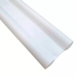 Boudin de porte isolant double joint simili cuir blanc – Image 2