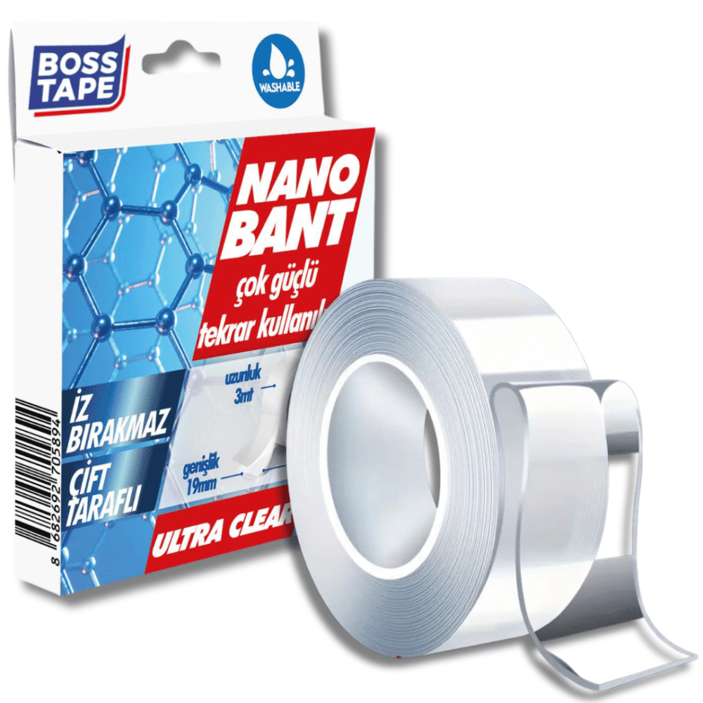 Nano tape double face lavable réutilisable 19mmx3m