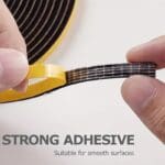 Joint porte/fenêtre EPDM marron 6mm isolation thermique – Image 2