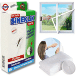 Moustiquaire fenêtre auto-adhésive 150x125 cm avec scratch