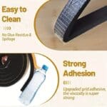 Joint porte/fenêtre EPDM marron 6mm isolation thermique – Image 6