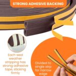 Joint porte/fenêtre type D marron isolation thermique – Image 4