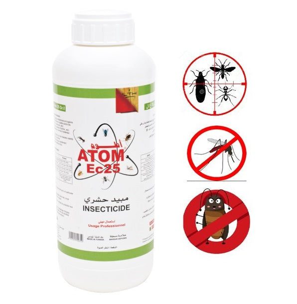 Insecticide liquide concentré professionnel ATOM 1L