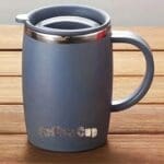 Mug de Voyage en Acier Inoxydable avec Couvercle – Image 4