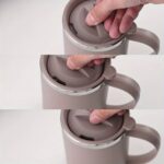 Mug de Voyage en Acier Inoxydable avec Couvercle – Image 5