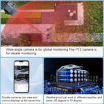 Camera double lens solaire 4G 8+8 MP – Image 4