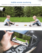 Caméra IP Wifi pour l'extérieur - Étanche - 1080P 2MP – Image 4