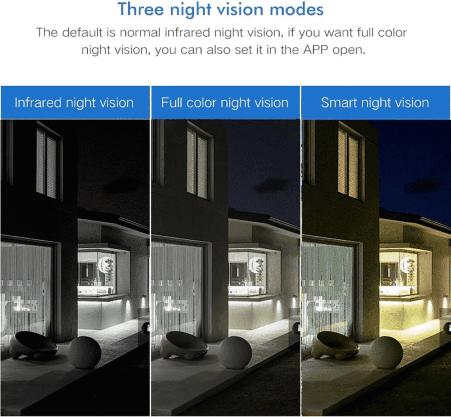 Caméra IP Wifi pour l'extérieur - Étanche - 1080P 2MP – Image 9