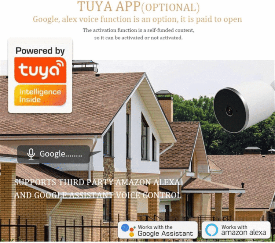 Caméra IP Wifi pour l'extérieur - Étanche - 1080P 2MP – Image 2