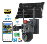 Caméra PTZ Extérieure 8MP 4K Wi-Fi à Énergie Solaire – Image 2