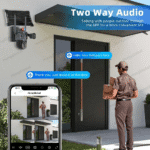 Caméra PTZ Extérieure 8MP 4K Wi-Fi à Énergie Solaire – Image 4