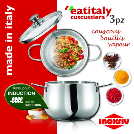Couscoussier 20cm - 4L Iobio