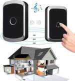 Sonnette de porte sans fil avec bouton tactile