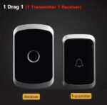 Sonnette de porte sans fil avec bouton tactile – Image 5