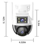 Caméra de Sécurité WiFi Étanche 4MP – Image 2