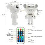 Astronaute Projecteur Avec Haut-Parleur Bluetooth À Distance – Image 6