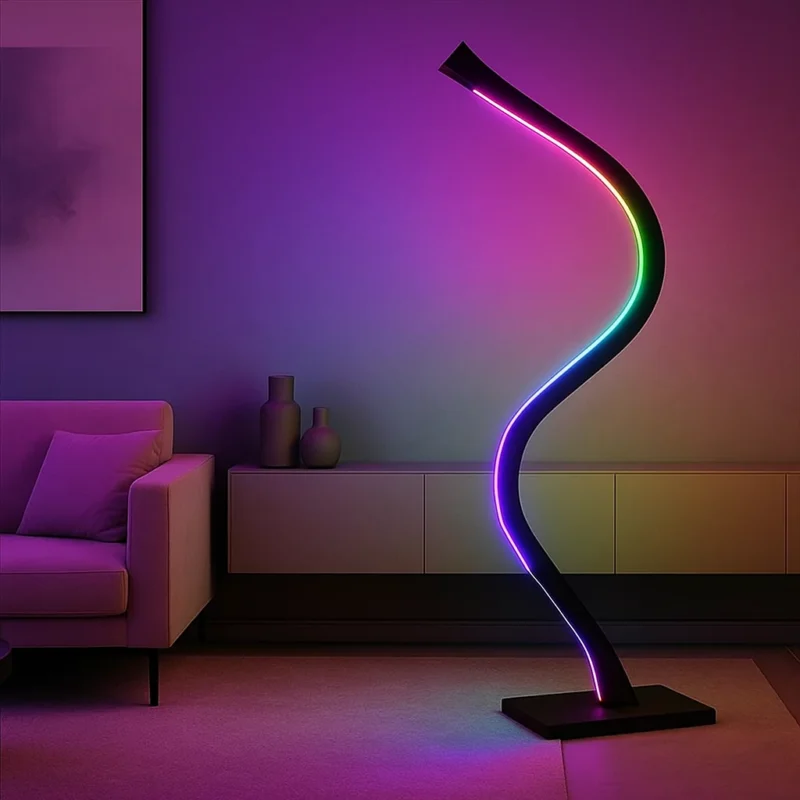 Lampadaire Design RGB WiFi 175cm