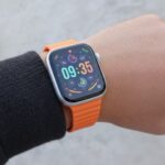 Smartbarry K75 – Montre Connectée 42mm + Étui Diamanté Amovible + 3 Bracelets -noir – Image 5